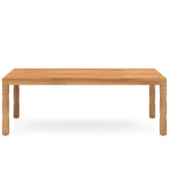 Alta Natural Teak Outdoor Dining Table-86"  -Famous Furniture Shop 226820 001 FRT 1 95178.1624478336
