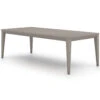 Sherwood Grey Teak Outdoor Dining Table 94" -Famous Furniture Shop 226821 002 PRM 1 98893.1655473519