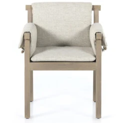 Galway Brown Teak Outdoor Dining Chair -Famous Furniture Shop 226845 002 FRT 1 52232.1657982274