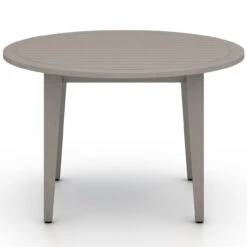 Sherwood Grey Teak Outdoor Dining Table 48" -Famous Furniture Shop 226853 002 FRT 1 46640.1655473331