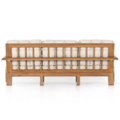 Beck Natural Teak Outdoor Sofa 85" -Famous Furniture Shop 226859 001 BCK 1 19633.1624478903