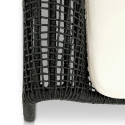 Selma Black Woven Wicker Outdoor Lounge Chair -Famous Furniture Shop 226882 004 DET 4 38224.1686602385