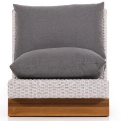 Warner Natural Teak Charcoal Outdoor Sectional Chair -Famous Furniture Shop 226886 001 FRT 1 82707.1655906556