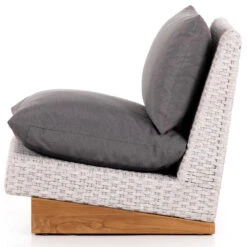 Warner Natural Teak Charcoal Outdoor Sectional Chair -Famous Furniture Shop 226886 001 SID 1 96414.1655906553