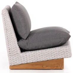 Warner Natural Teak Charcoal Outdoor Sectional Chair -Famous Furniture Shop 226886 001 SID 2 50603.1655906555