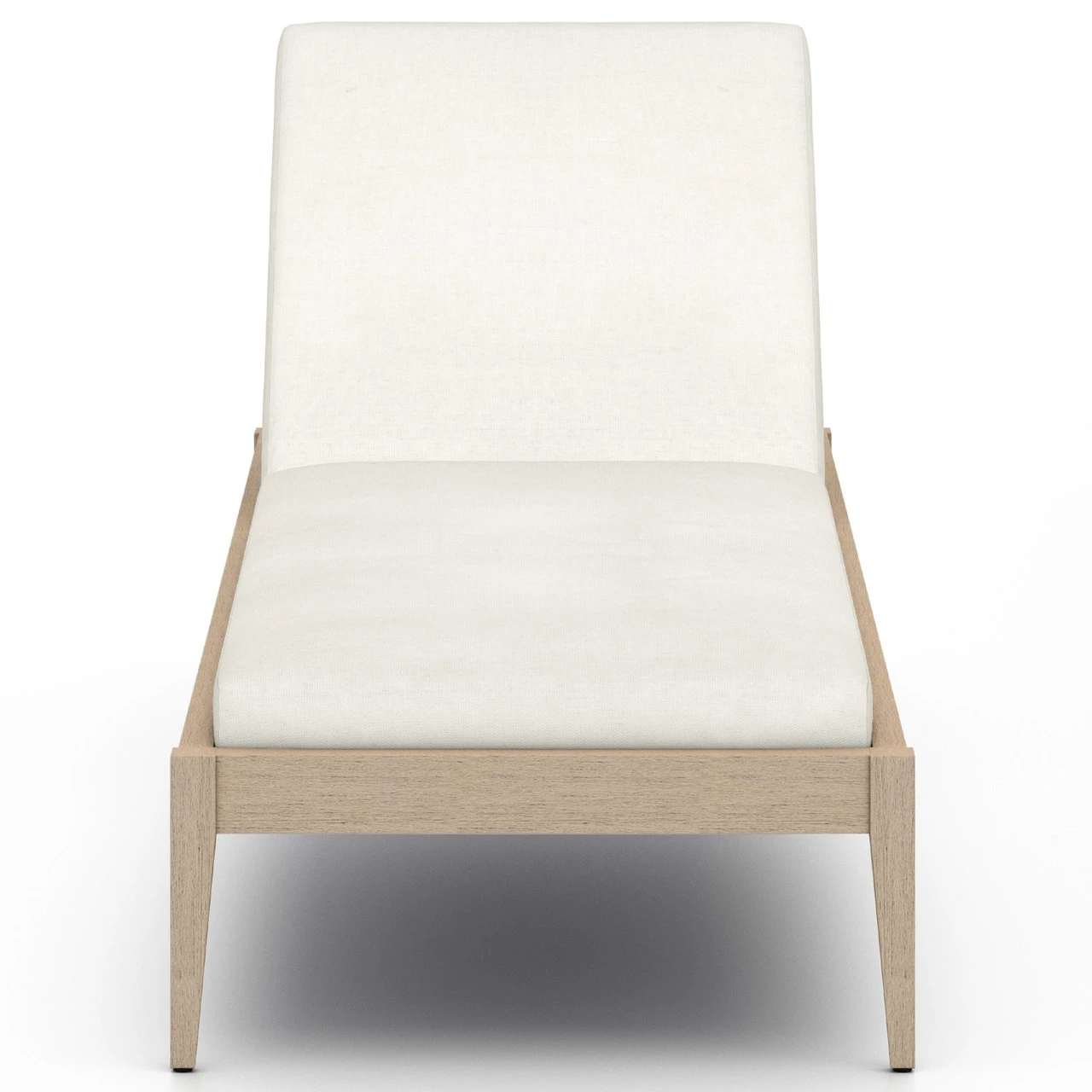 Sherwood Washed Brown Natural Ivory Outdoor Chaise 4 Sherwood Washed Brown Natural Ivory Outdoor Chaise - Image 2