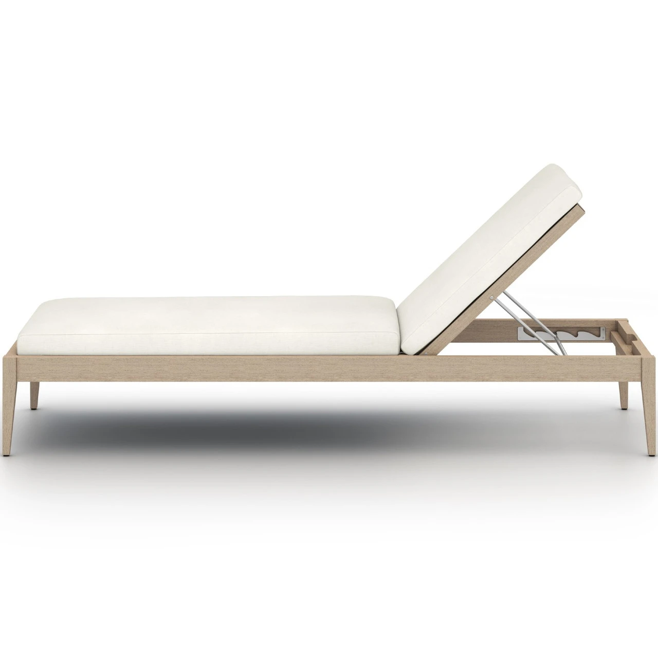 Sherwood Washed Brown Natural Ivory Outdoor Chaise 5 Sherwood Washed Brown Natural Ivory Outdoor Chaise - Image 3