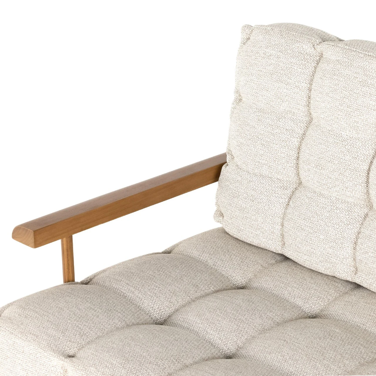 Beck Natural Teak Outdoor Sofa 59" 7 Beck Natural Teak Outdoor Sofa 59" - Image 5