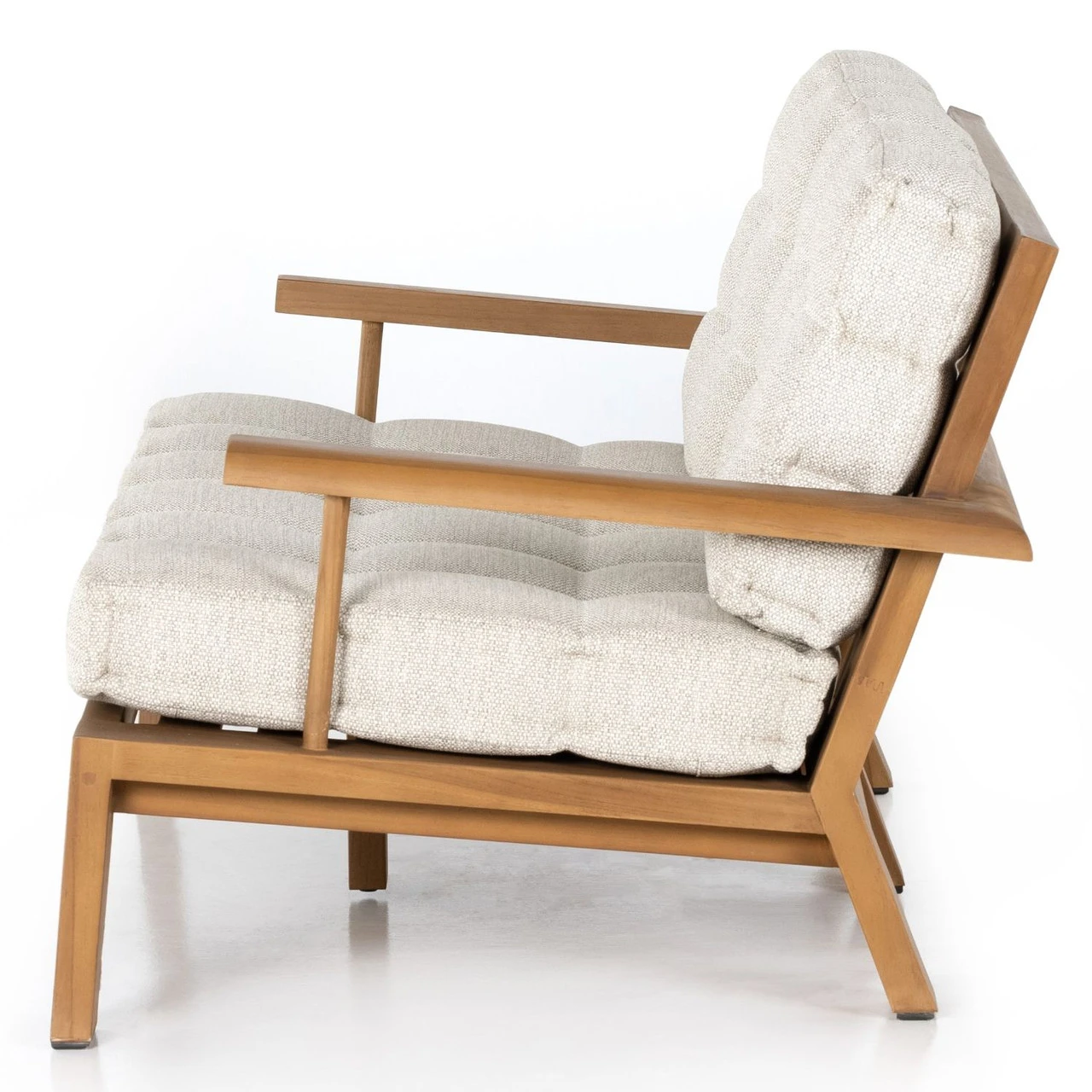 Beck Natural Teak Outdoor Sofa 59" 4 Beck Natural Teak Outdoor Sofa 59" - Image 2