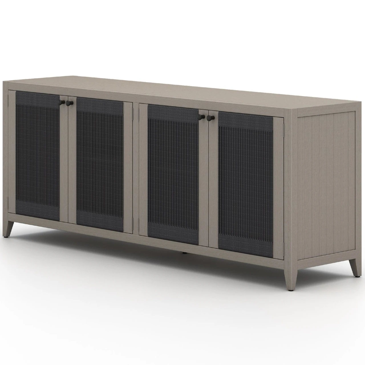Sherwood Weathered Grey Outdoor Sideboard 3 Sherwood Weathered Grey Outdoor Sideboard