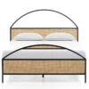 Natalia Iron And Cane King Platform Bed 1 Natalia Iron And Cane King Platform Bed -Famous Furniture Shop 226969 001 FRT 1 24958.1626724460