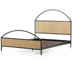Natalia Iron And Cane King Platform Bed -Famous Furniture Shop 226969 001 PRM 2 92901.1626724446