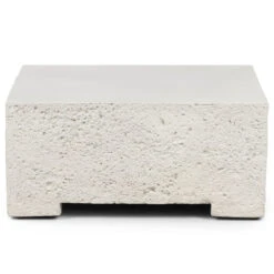 Otero Outdoor Sm Coffee Table Base-White -Famous Furniture Shop 227150 002 FRT 1 40570.1619836560