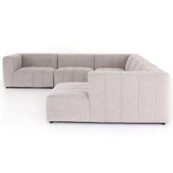 Langham Napa Sandstone Channeled 6-Piece Sectional RAF -Famous Furniture Shop 227473 002 SID 1 58171.1679653209