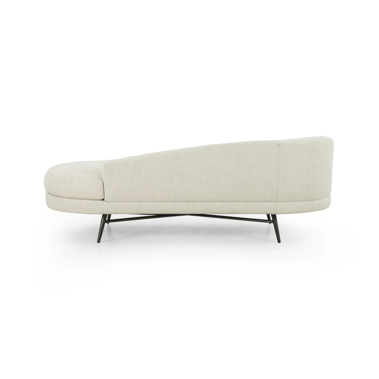 Carmela Left Arm Taupe Upholstered Chaise Lounge 7 Carmela Left Arm Taupe Upholstered Chaise Lounge - Image 5