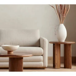 Paden Seasoned Brown Acacia End Table -Famous Furniture Shop 227802 001 VIG 2 42696.1638395211