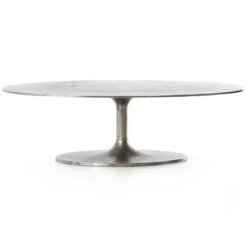 Simone Antique Nickel Coffee Table -Famous Furniture Shop 227822 002 FRT 1 27574.1630792629