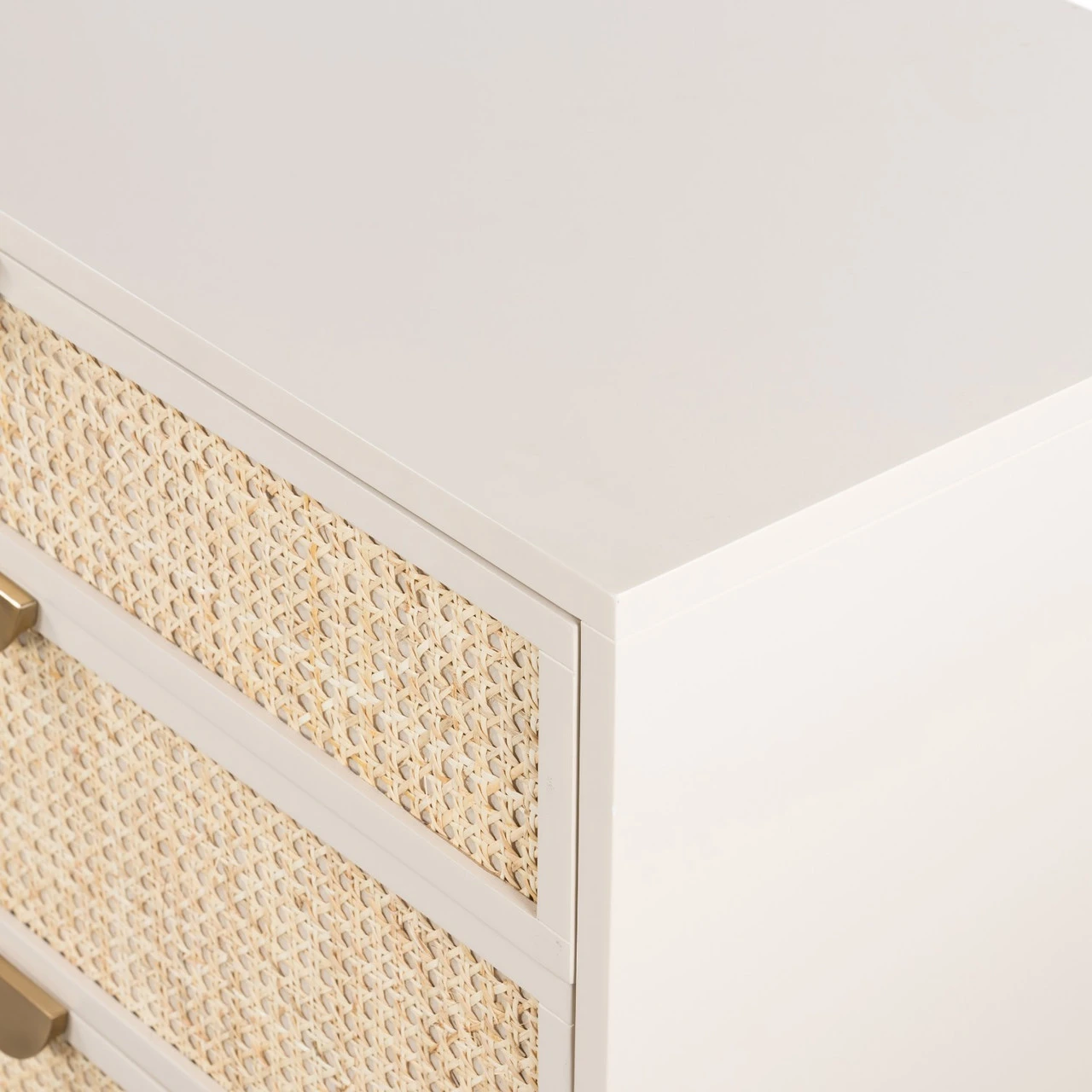 Luella Matte Alabaster 6 Drawer Dresser 11 Luella Matte Alabaster 6 Drawer Dresser - Image 9