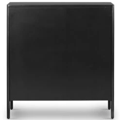 Soto Black 5 Drawer Dresser -Famous Furniture Shop 228013 001 BCK 1 01575.1638999826