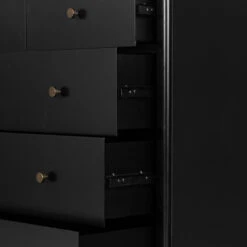 Soto Black 5 Drawer Dresser -Famous Furniture Shop 228013 001 DET 3 46916.1638999834