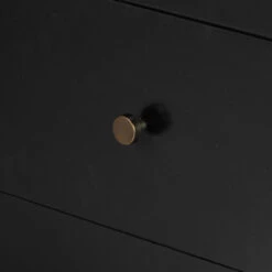 Soto Black 5 Drawer Dresser -Famous Furniture Shop 228013 001 DET 6 04458.1638999865