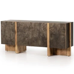 Bingham Rustic Oak 4-Door Sideboard