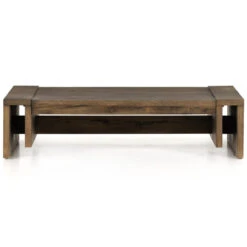 Beam Rustic Fawn Veneer Coffee Table -Famous Furniture Shop 228119 002 FRT 1 29664.1638129128