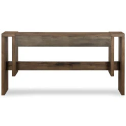 Beam Rustic Fawn Veneer Console Table -Famous Furniture Shop 228125 002 BCK 1 95451.1638401461