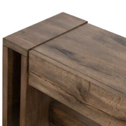 Beam Rustic Fawn Veneer Console Table -Famous Furniture Shop 228125 002 DET 5 48193.1638401469