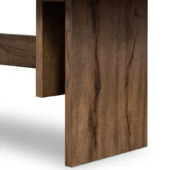 Beam Rustic Fawn Veneer Dining Table -Famous Furniture Shop 228232 002 DET 4 33356.1638484476