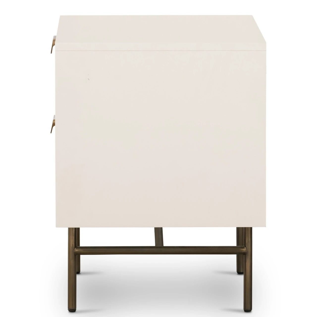 Luella Matte Alabaster Nightstand 7 Luella Matte Alabaster Nightstand - Image 5