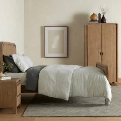 Everson Scrubbed Reclaimed Teak Wood Wardrobe Cabinet -Famous Furniture Shop 228452 001 VIG 1 61049.1690817052