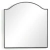 Jacques Gunmetal Iron Frame Arched Wall Mirror 40" -Famous Furniture Shop 228735 001 PRM 1 61853.1690905283