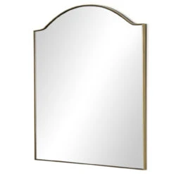 Jacques Antique Brass Iron Frame Arched Wall Mirror 40" 9 Jacques Antique Brass Iron Frame Arched Wall Mirror 40" -Famous Furniture Shop 228735 002 PRM 2 90906.1690905540