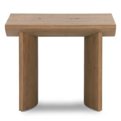 Pickford Dusted Oak Veneer End Table -Famous Furniture Shop 228768 001 FRT 1 90388.1638399417