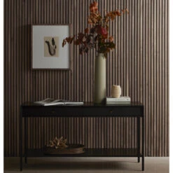 Soto Black Console Table -Famous Furniture Shop 228775 001 HOV 1 90017.1638456775
