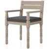 Waller Brown Teak Outdoor Dining Armchair -Famous Furniture Shop 228981 001 PRM 1 19818.1657994333