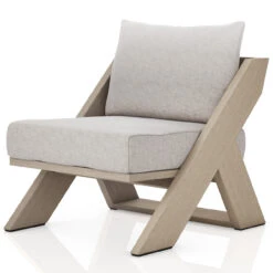Hagen Brown Teak Outdoor Chair