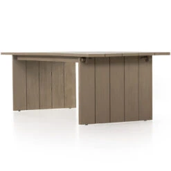 Belton Brown Teak Outdoor Dining Table -Famous Furniture Shop 229224 002 DET 1 79091.1654081093