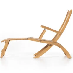 Jost Natural Teak Outdoor Chaise Lounge -Famous Furniture Shop 229228 001 SID 1 32051.1655996346