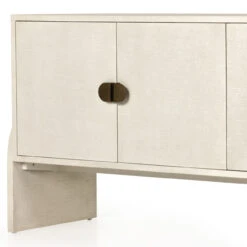 Cressida Painted Linen 4-Door Sideboard -Famous Furniture Shop 229274 001 DET 7 11441.1672794357