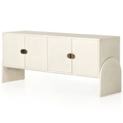 Cressida Painted Linen 4-Door Sideboard