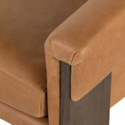 Cairo Palermo Cognac Leather Chair -Famous Furniture Shop 229370 005 DET 3 04567.1670801663