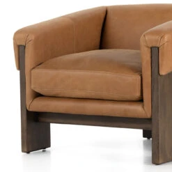 Cairo Palermo Cognac Leather Chair -Famous Furniture Shop 229370 005 DET 6 05226.1670801666