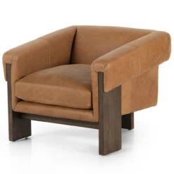 Cairo Palermo Cognac Leather Chair
