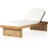 Merit Teak Wood & Woven Cane Outdoor Chaise Lounge -Famous Furniture Shop 229407 001 DET 3 16060.1680107256