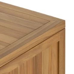 Merit Teak Wood & Woven Cane Outdoor Sideboard 72" -Famous Furniture Shop 229414 001 DET 9 07468.1680107567