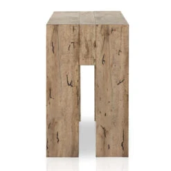 Abaso Rustic Oak Large Console Table 86" -Famous Furniture Shop 229656 002 SID 1 50653.1683995203