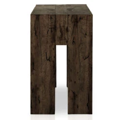 Abaso Ebony Rustic Oak Large Console Table 86" 12 Abaso Ebony Rustic Oak Large Console Table 86" -Famous Furniture Shop 229656 003 SID 1 1 78026.1683994223