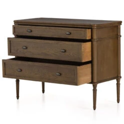Maison Toasted Oak 3 Drawers Chest 44" -Famous Furniture Shop 229768 001 OPN 1 91666.1673483212